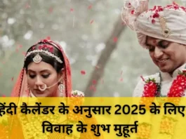 Marriage Dates 2025